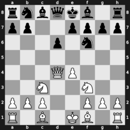 B53k - 3…cxd4 4.Qxd4 Nf6 5.Nc3 - Chekhover [+0.02]