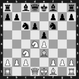 B56p - 5…Nc6 6.Be3 e5 [+0.13]