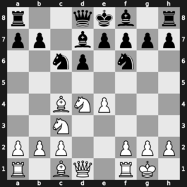 B57c - 6…Bd7 7.O-O - Sozin [+0.05]