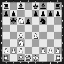 B57g - 6…Qb6 7.Nxc6 - Sozin Benko [+0.21]