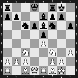 B58p - 6…e5 7.Nf3 h6 8.O-O Be7 9.Re1 O-O 10.h3 Be6 11.Bf1 - Boleslavsky [+0.00]