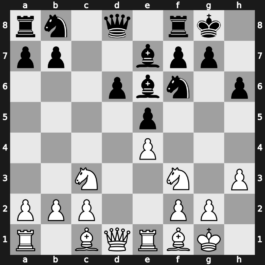 B58r - 6…e5 7.Nf3 h6 8.O-O Be7 9.Re1 O-O 10.h3 Be6 11.Bf1 Nb8 - Boleslavsky [+0.26]