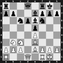 B59l - 7…Be7 8.O-O O-O 9.Be3 Be6 - Boleslavsky [-0.14]