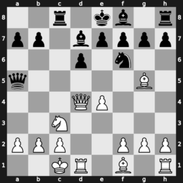 B61g - 7…Rc8 8.O-O-O Nxd4 9.Qxd4 Qa5 - Richter-Rauzer Larsen Main Line [+0.59]