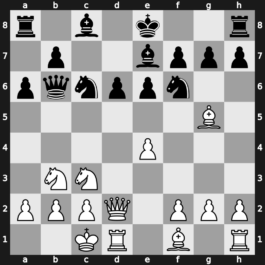 B63g - 7…Qb6 8.Nb3 a6 9.O-O-O Be7 - Richter-Rauzer [+0.62]