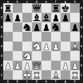 B64e - 9…h6 10.Bh4 Bd7 - Richter-Rauzer [+0.32]