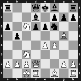 B67l - 9.f4 b5 10.Nxc6 - Richter-Rauzer [+0.18]