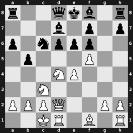 B67n - 9.f4 b5 10.Bxf6 gxf6 11.f5 - Richter-Rauzer [+0.34]