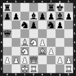 B78r - 10…Qa5 - Dragon Yugoslav Old Main Line [+0.90]