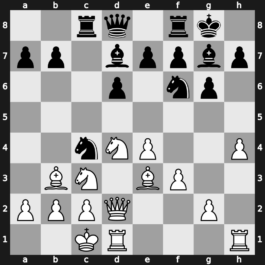 B78g - 10…Rc8 11.Bb3 Ne5 12.h4 Nc4 - Dragon Yugoslav Main Line [+1.09]