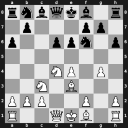 B81f - 6…a6 7.Be3 h6 - Scheveningen Keres Perenyi Attack [+0.61]