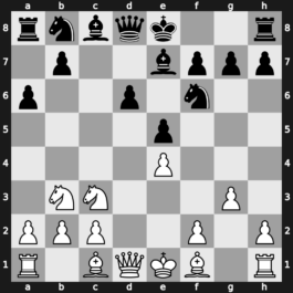 B91h - 6…e5 7.Nb3 Be7 [+0.04]