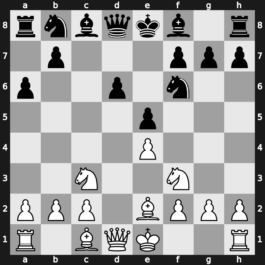 B92d - 6…e5 7.Nf3 [+0.03]