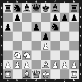 B92e - 6…e5 7.Nb3 [+0.35]