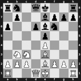 B92g - 6…e5 7.Nb3 Be7 8.Be3 Be6 - Najdorf [+0.19]