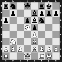 B92m - 6…e5 7.Nb3 Be7 8.O-O O-O 9.Be3 Be6 10.Nd5 - Najdorf [+0.18]