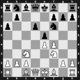 B93k - 6…e5 7.Nf3 [+0.14]