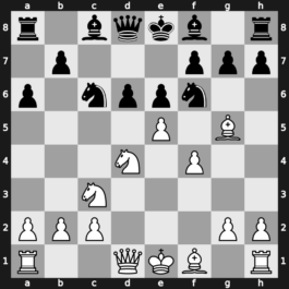 B96c - 7…Nc6 8.e5 [+0.73]