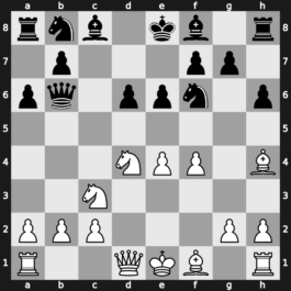 B96b - 7…h6 8.Bh4 Qb6 - Najdorf Delayed Poisoned Pawn [+0.34]