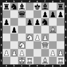 B96h - 7…Qc7 8.Qf3 b5 9.O-O-O - Najdorf [+0.01]