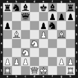 B96p - 7…b5 8.e5 dxe5 9.fxe5 Qc7 10.Bxb5+ - Najdorf Polugaevsky [-1.39]