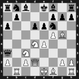 B97q - 8.Qd2 Qxb2 9.Rb1 Qa3 10.f5 [+0.39]