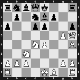 B98m - 8.Qf3 h6 9.Bh4 g5 10.fxg5 Nfd7 11.Qh5 - Najdorf Gothenburg [+1.01]