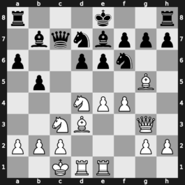 B99l - 10.Bd3 b5 11.Rhe1 Bb7 12.Qg3 - Najdorf Main Line [+0.00]