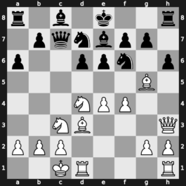 B99g - 10.Bd3 h6 11.Qh3 - Najdorf Main Line [+0.50]