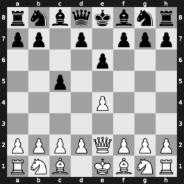 C00h - 2.Qe2 c5 - Chigorin [+0.07]