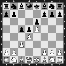 C02g - 3…c5 4.c3 - Advance [+0.26]