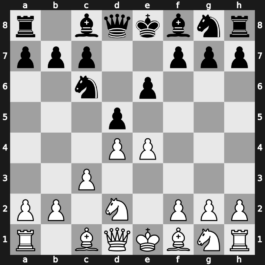 C03m - 3…Nc6 4.c3 - Tarrasch Guimard [+0.28]