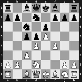 C05f - 4.e5 Nfd7 5.f4 c5 6.c3 Nc6 - Tarrasch Closed [+0.60]