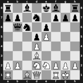 C06h - 8…Qb6 9.O-O - Tarrasch Closed [+0.38]