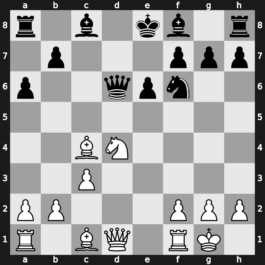 C07s - 4.exd5 Qxd5 5.Ngf3 cxd4 6.Bc4 Qd6 7.O-O Nf6 8.Nb3 Nc6 9.Nbxd4 Nxd4 10.Nxd4 a6 11.c3 - Tarrasch Open Main Line [-0.06]