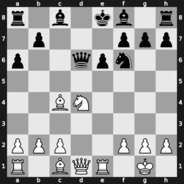 C07t - 4.exd5 Qxd5 5.Ngf3 cxd4 6.Bc4 Qd6 7.O-O Nf6 8.Nb3 Nc6 9.Nbxd4 Nxd4 10.Nxd4 a6 11.Re1 - Tarrasch Open Main Line [+0.23]