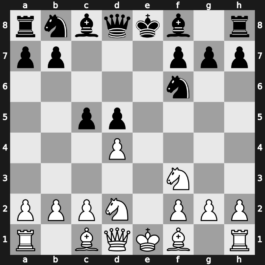 C08j - 5.Ngf3 Nf6 - Tarrasch Open [+0.08]