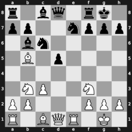 C09j - 6.Bb5 Bd6 7.O-O Ne7 8.dxc5 Bxc5 9.c3 O-O 10.Nb3 Bb6 11.Re1 - Tarrasch Open Main Line [+0.21]