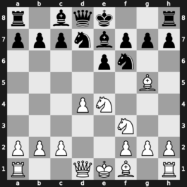 C11r - 4.Bg5 dxe4 5.Nxe4 Nbd7 6.Nf3 Be7 - Burn [+0.35]