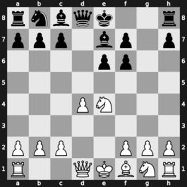 C11u - 4.Bg5 dxe4 5.Nxe4 Be7 6.Bxf6 gxf6 - Burn