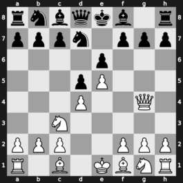 C11c - 4.e5 Nfd7 5.Qg4 - Steinitz Gledhill Attack