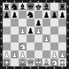 C11g - 4.e5 Nfd7 5.f4 c5 6.dxc5 - Steinitz