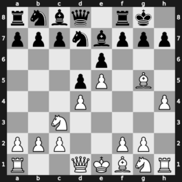 C13k - 5.e5 Nfd7 6.h4 O-O - Chatard-Alekhine Spielmann Variation [+1.48]