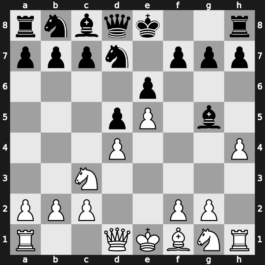 C13l - 5.e5 Nfd7 6.h4 Bxg5 - Chatard-Alekhine