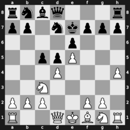 C13r - 5.e5 Nfd7 6.h4 c5 7.Bxe7 Kxe7 - Chatard-Alekhine Breyer [+0.64]