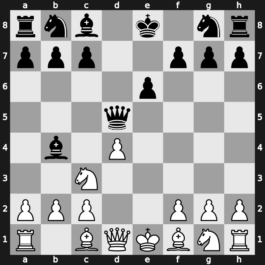 C15b - 4.exd5 Qxd5 - Winawer [+0.76]