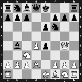 C15j - 4.Bd2 dxe4 5.Qg4 Nf6 - Winawer Mueller-Zhuravlev Gambit [-0.24]