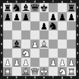 C15g - 4.Bd3 dxe4 5.Bxe4 Nf6 - Winawer [-0.05]