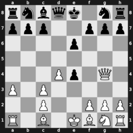 C15m - 4.a3 Bxc3+ 5.bxc3 dxe4 6.Qg4 - Winawer [-0.03]