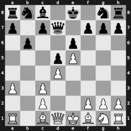 C16i - 4…Qd7 5.a3 Bxc3+ 6.bxc3 b6 - Winawer Petrosian [+0.96]
